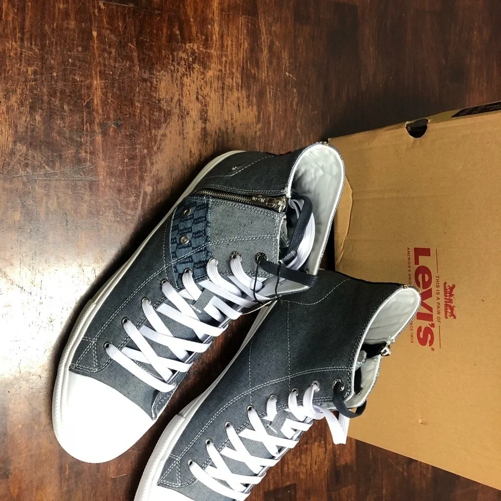 Sz 13 Men's Zip Ex Hi Mid Mngrn Sneaker.